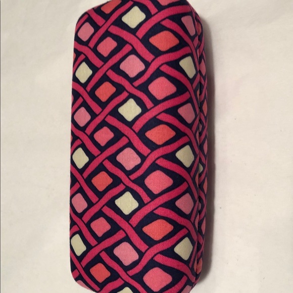 NWOT Vera Bradley Clamshell Lg Sunglasses Case Pink - Picture 6 of 8